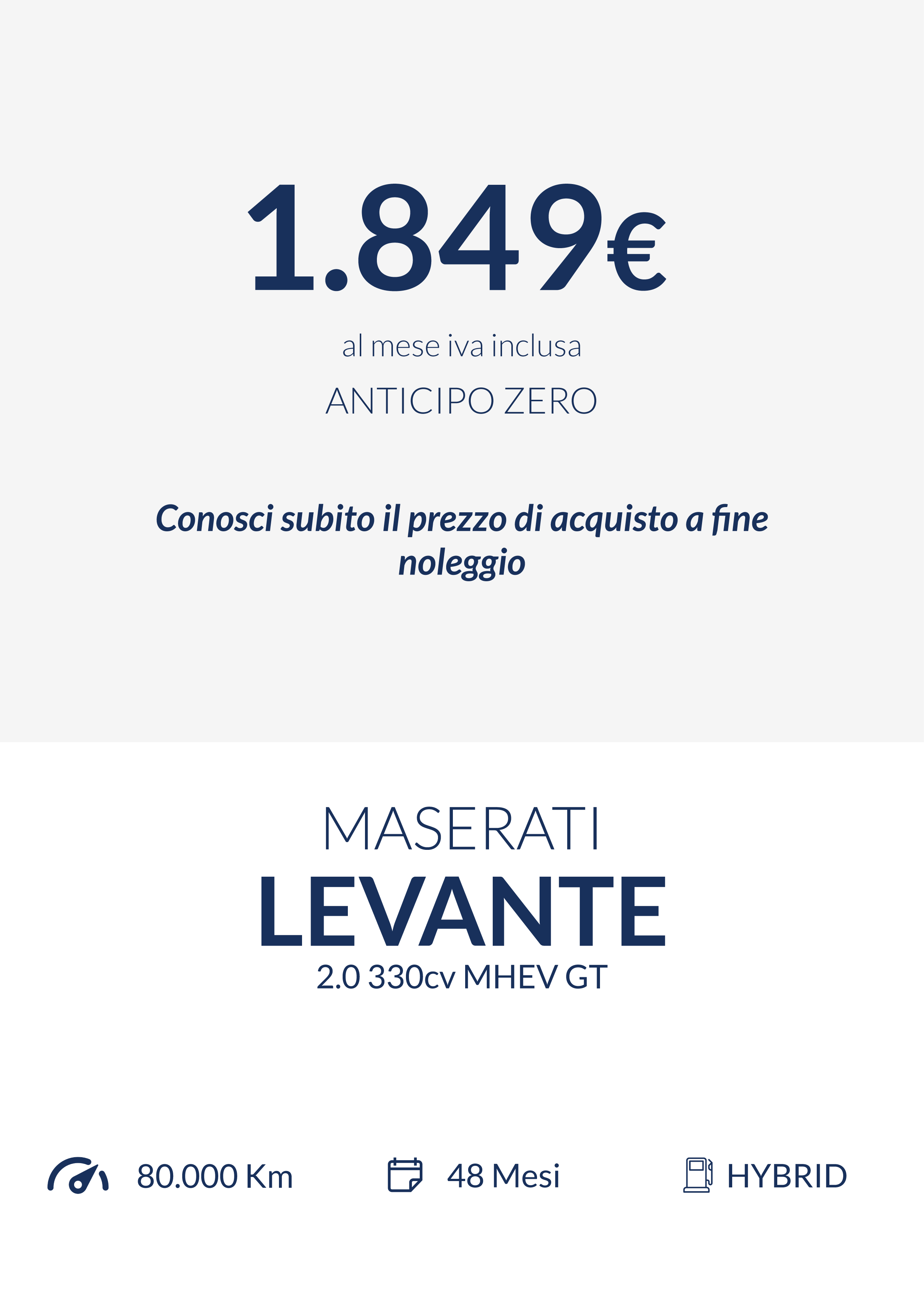 Maserati Levante GT a noleggio lungo termine Leasys Padova